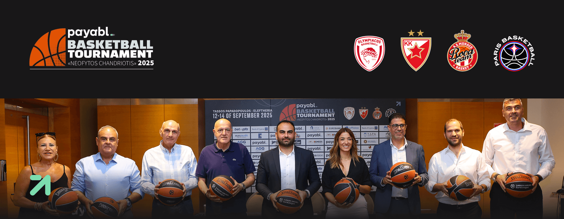 payabl. returns as Title Sponsor of the “Neofytos Chandriotis” Basketball Tournament 2025