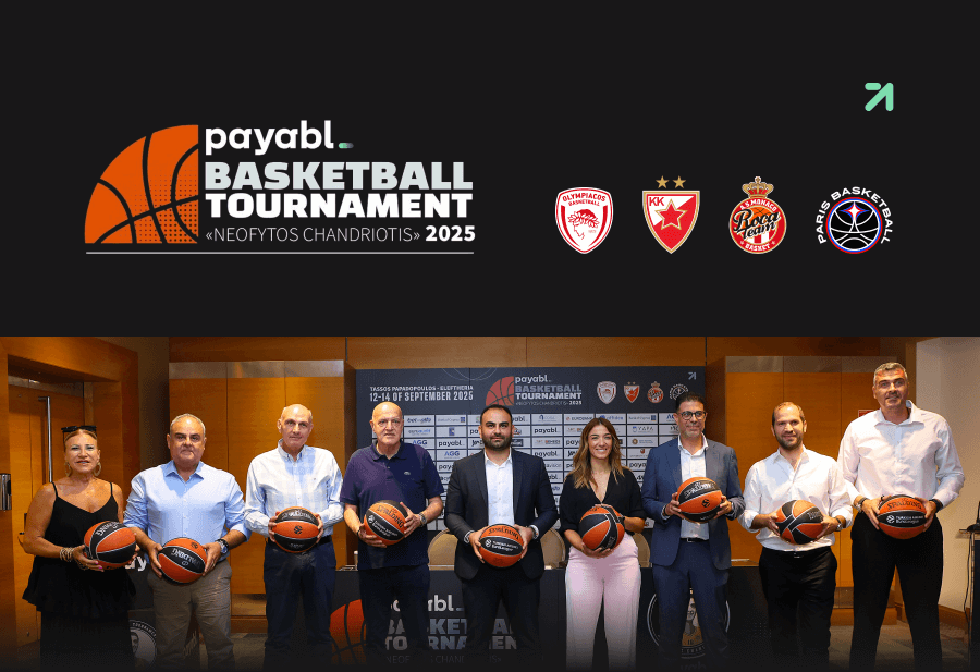 payabl. returns as Title Sponsor of the “Neofytos Chandriotis” Basketball Tournament 2025