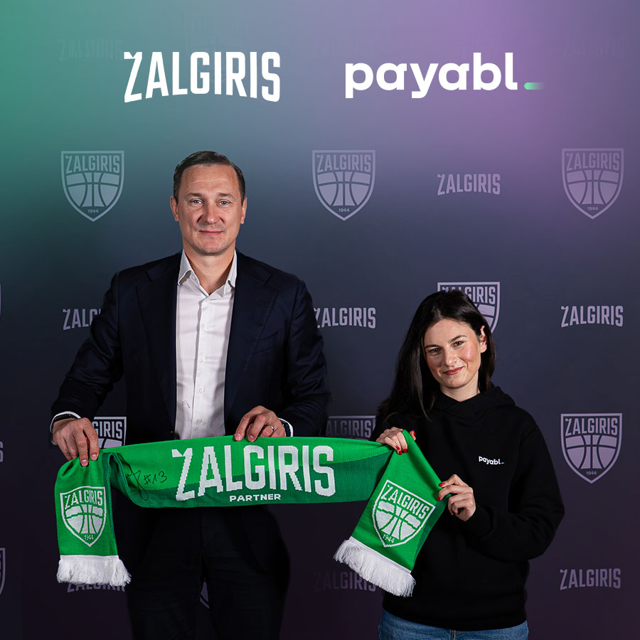 payabl. partners with Lithuania’s legendary basketball club Zalgiris
