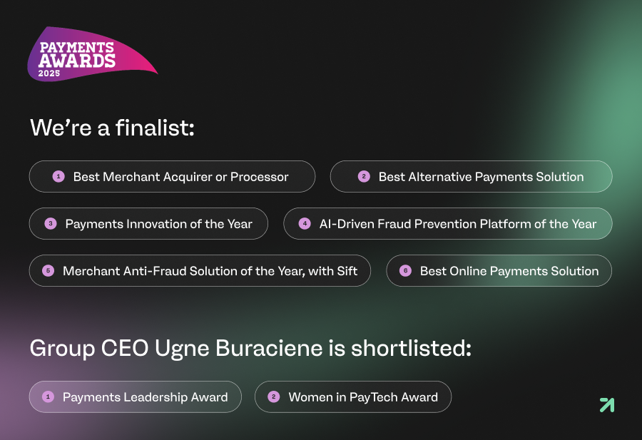 payabl. shortlisted for innovation and merchant impact at the Payments Awards 2025